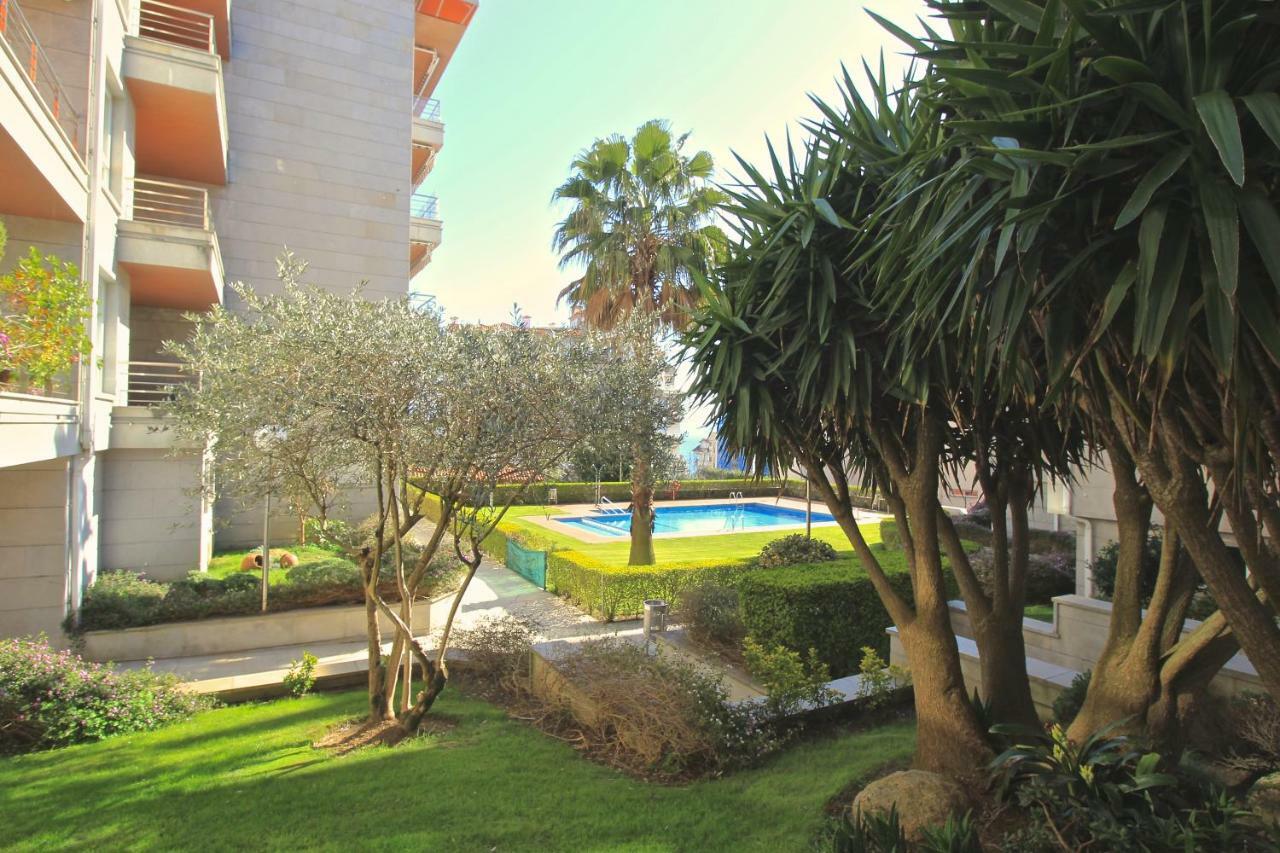 Exclusivo Apartamento En Sanxenxo Con Piscina A Unos 150 M De La Playa De Silgar Ngoại thất bức ảnh