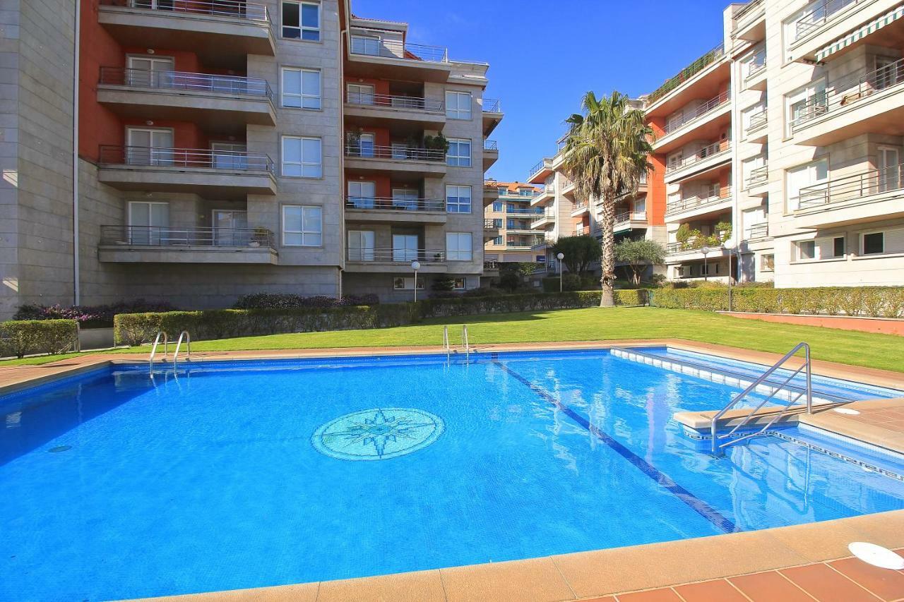 Exclusivo Apartamento En Sanxenxo Con Piscina A Unos 150 M De La Playa De Silgar Ngoại thất bức ảnh